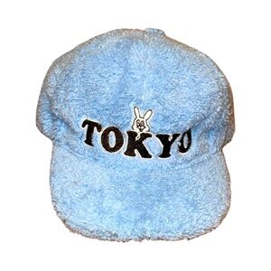 TOKYO Ball Cap Pale Blue Fleece
